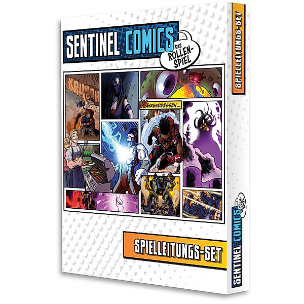 Sentinel Comics - Das Rollenspiel - Spielleitungset, Christopher Badell, Adam Rebottaro