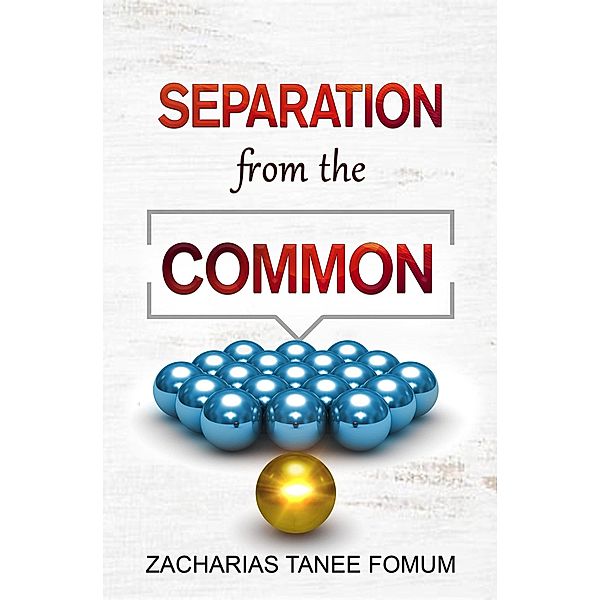 Separation from the Common (Special Series, #3) / Special Series, Zacharias Tanee Fomum