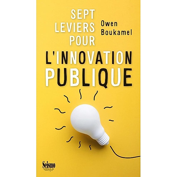Sept leviers pour l'innovation publique, Owen Boukamel