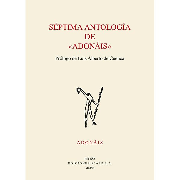 Séptima antologia de Adonáis / Poesía. Adonáis, Varios Autores