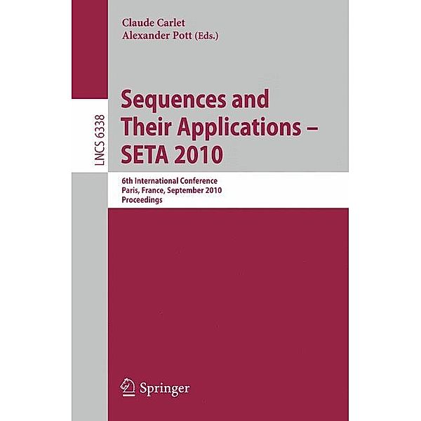 Sequences and Their Applications - SETA 2010