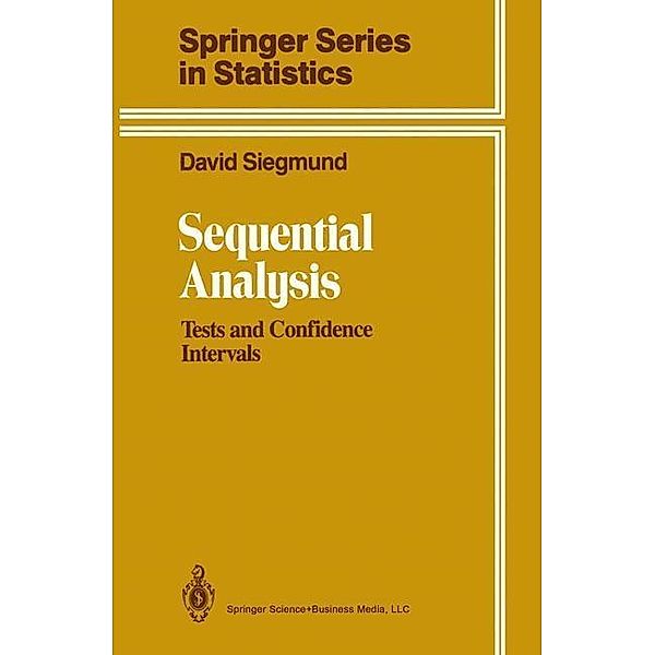 Sequential Analysis / Springer Series in Statistics, David Siegmund