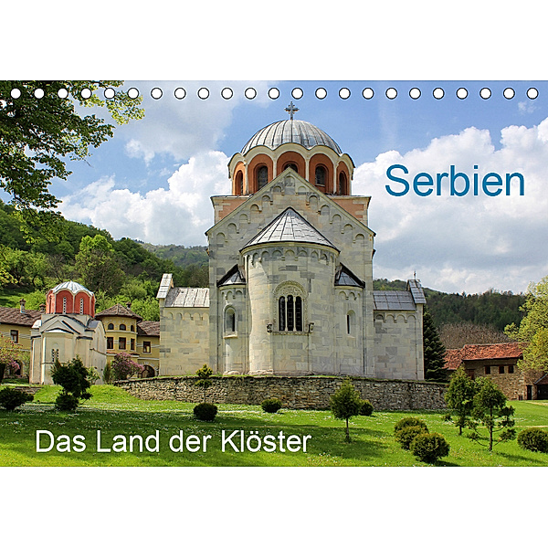 Serbien - Das Land der Klöster (Tischkalender 2019 DIN A5 quer), Dejan Knezevic