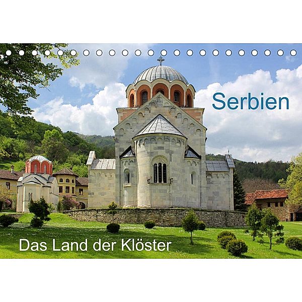 Serbien - Das Land der Klöster (Tischkalender 2023 DIN A5 quer), Dejan Knezevic