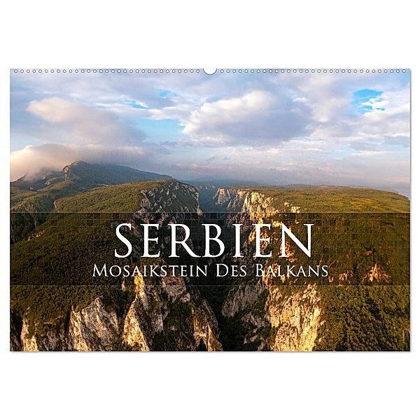 Serbien - Mosaikstein des Balkans (Wandkalender 2025 DIN A2 quer), CALVENDO Monatskalender, Calvendo, Sonja Schlichter