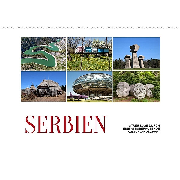 Serbien - Streifzüge durch eine atemberaubende Kulturlandschaft (Wandkalender 2023 DIN A2 quer), Christian Hallweger