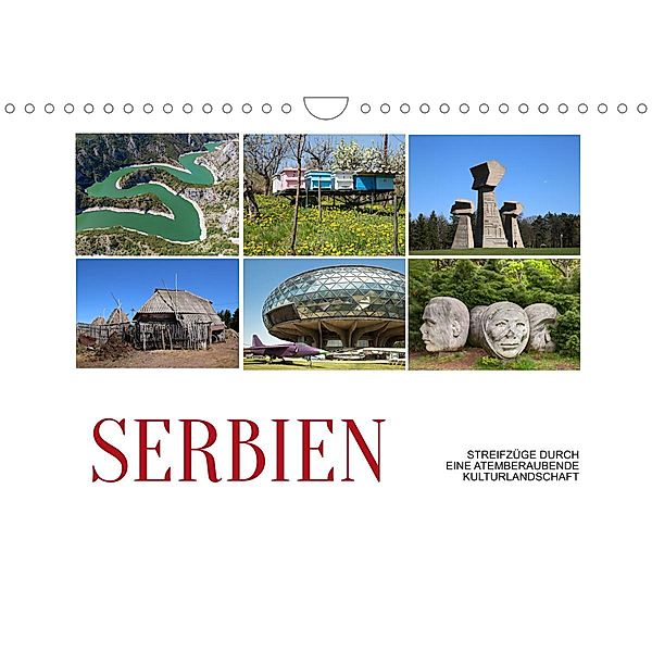 Serbien - Streifzüge durch eine atemberaubende Kulturlandschaft (Wandkalender 2023 DIN A4 quer), Christian Hallweger