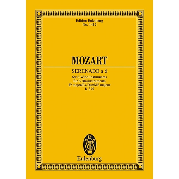 Serenade a 6 Eb major, Wolfgang Amadeus Mozart
