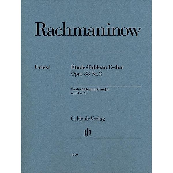 Sergej Rachmaninow - Étude-Tableau C-dur op. 33 Nr. 2, Sergej W. Rachmaninow