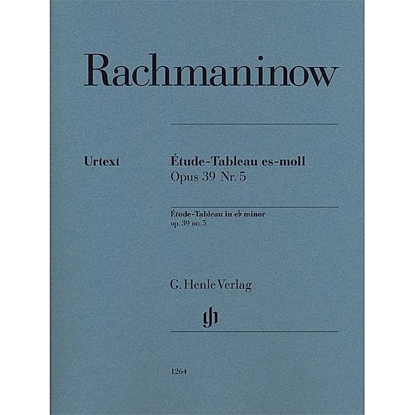 Sergej Rachmaninow - Étude-Tableau es-moll op. 39 Nr. 5, Sergej W. Rachmaninow