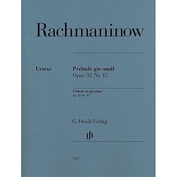 Sergej Rachmaninow - Prélude gis-moll op. 32 Nr. 12, Sergej W. Rachmaninow