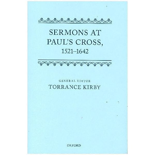 Sermons at Paul's Cross, 1521-1642