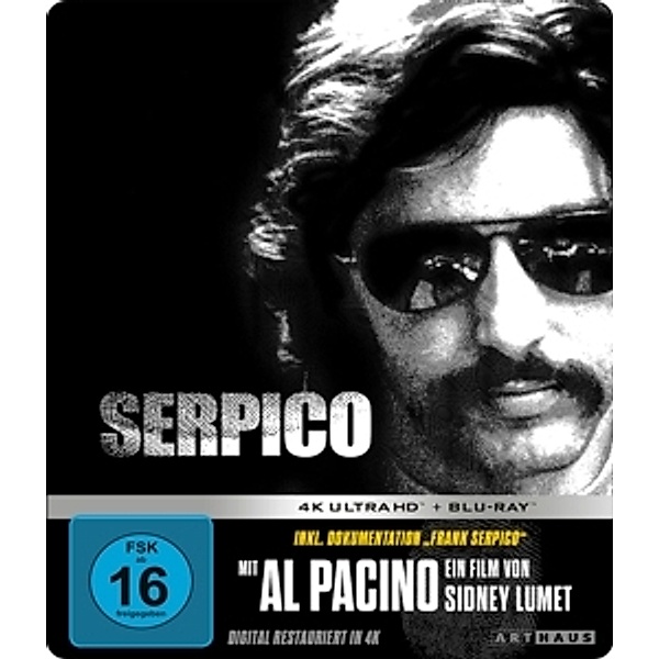Serpico Limited Steelbook, Al Pacino, Tony Roberts