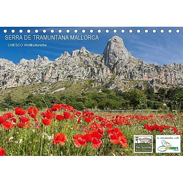Serra de Tramuntana Mallorca (Tischkalender 2021 DIN A5 quer), FVSM, Fundación Vida Silvestre Mediterranea