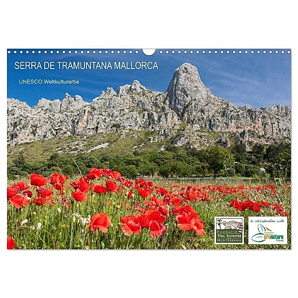 Serra de Tramuntana Mallorca (Wandkalender 2024 DIN A3 quer), CALVENDO Monatskalender, FVSM, Fundación Vida Silvestre Mediterranea