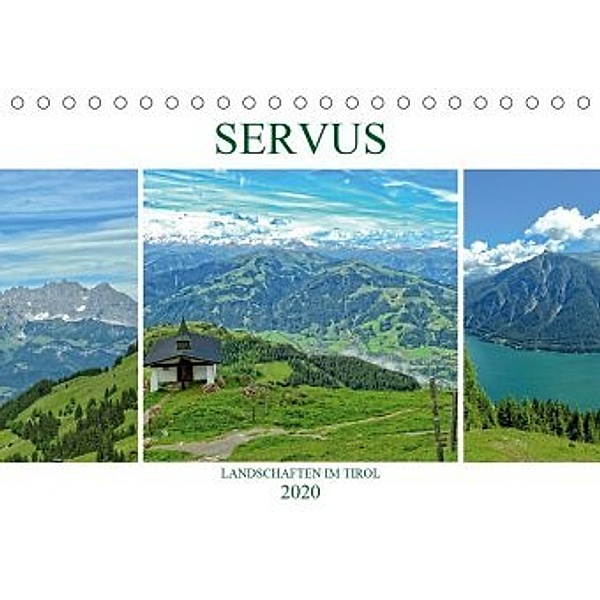 Servus. Landschaften im Tirol (Tischkalender 2020 DIN A5 quer), Susan Michel /CH