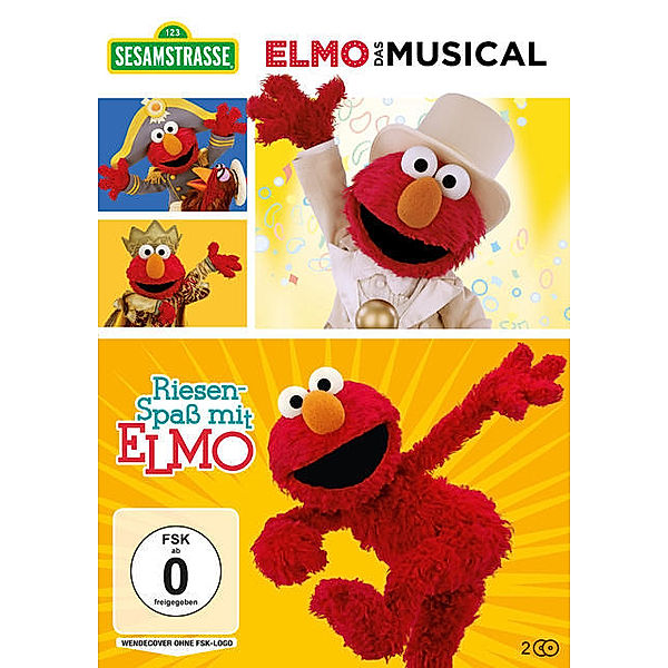 Sesamstrasse: Elmo - Das Musical & Riesenspass mit Elmo DVD-Box