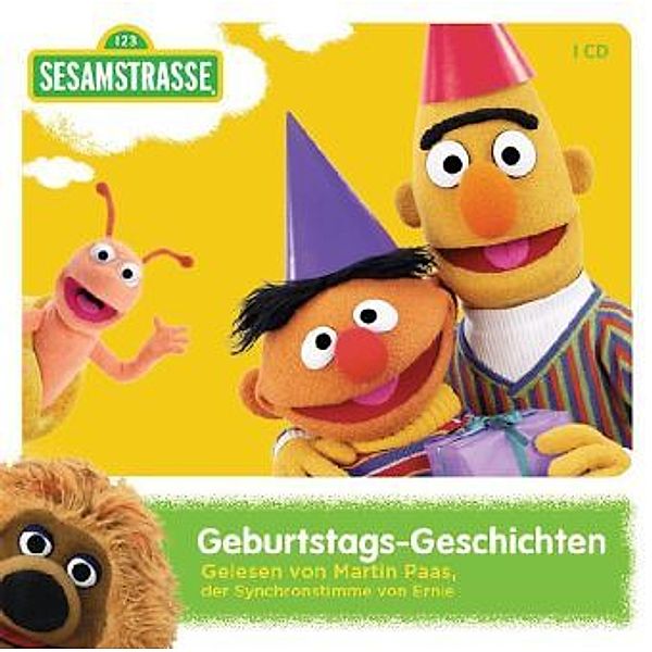 Sesamstraße - Geburtstags-Geschichten, 1 Audio-CD, Antje Bones, Angelika Paetow, Ulrich Heiß