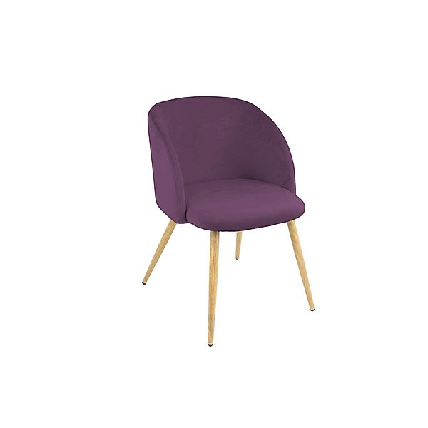 Sessel Dali I 2er-Set (Farbe: Lila)