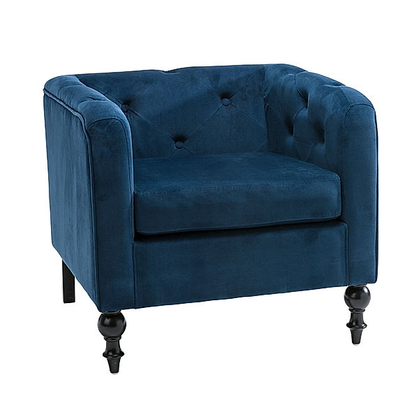 Sessel Lounge Blau