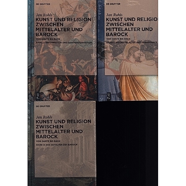 [Set Kunst und Religion zwischen Mittelalter und Barock, Bd 1-3], 3 Teile, Jan Rohls