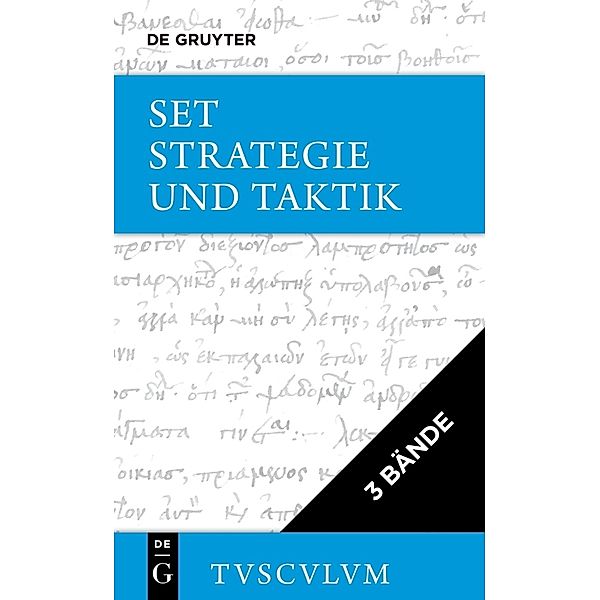 [Set Strategie und Taktik], Polyainos, Aeneas Tacticus, Arrianos, Asklepiodotos