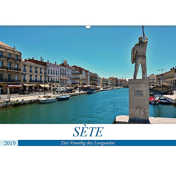 Sète - Das Venedig des Languedoc (Wandkalender 2019 DIN A2 quer), Thomas Bartruff