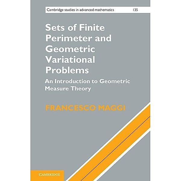 Sets of Finite Perimeter and Geometric Variational Problems / Cambridge Studies in Advanced Mathematics, Francesco Maggi