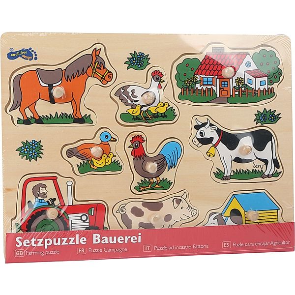 Setzpuzzle Bauerei