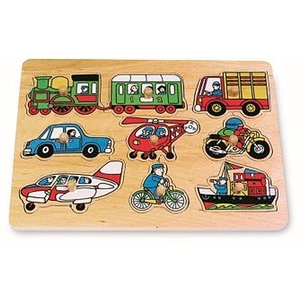 Setzpuzzle Verkehr (Kinderpuzzle), small foot