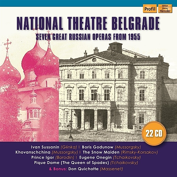 Seven Great Russian Operas From 1955 - National Th, O. Danon, I. Markevitch, B. Kresimir, et al