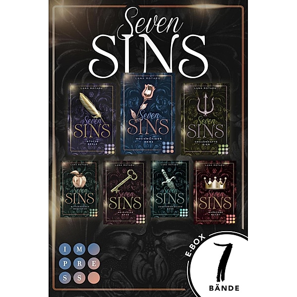 Seven Sins: Sammelband der knisternden Urban-Fantasy-Serie / Seven Sins, Lana Rotaru