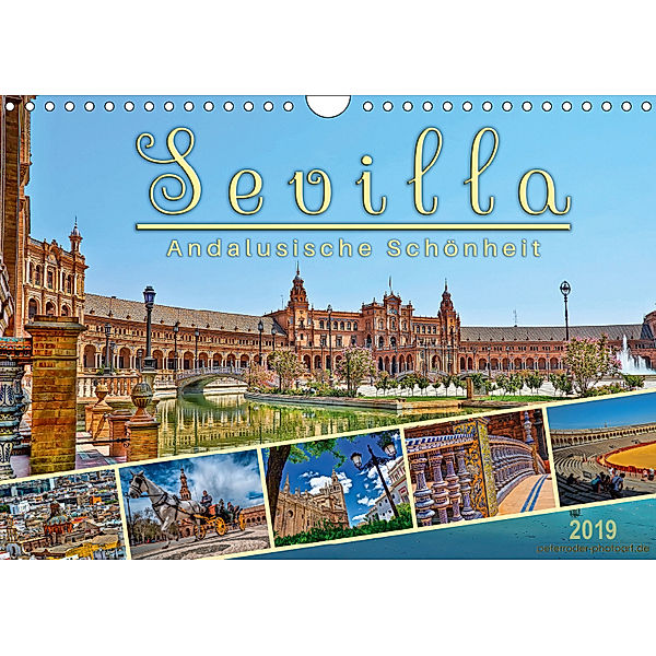 Sevilla, andalusische Schönheit (Wandkalender 2019 DIN A4 quer), Peter Roder