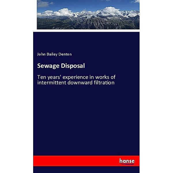 Sewage Disposal, John Bailey Denton