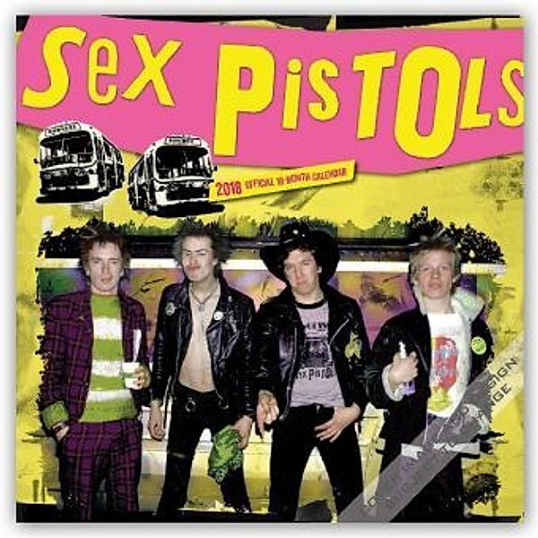 Sex Pistols 2018 - 18-Monatskalender, Sex Pistols