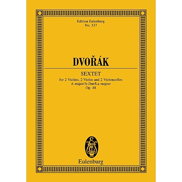 Sextet A major, Antonín Dvorák