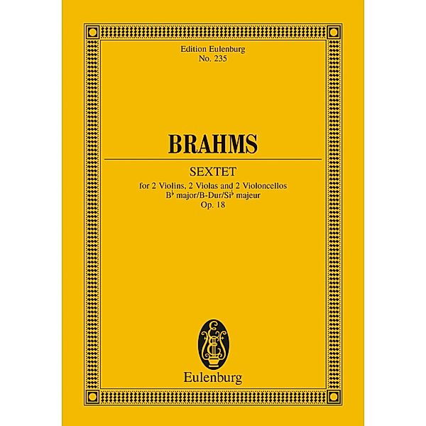 Sextet Bb major, Johannes Brahms