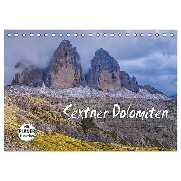 Sextner Dolomiten (Tischkalender 2024 DIN A5 quer), CALVENDO Monatskalender, LianeM
