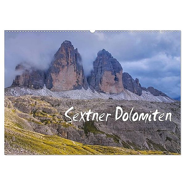 Sextner Dolomiten (Wandkalender 2024 DIN A2 quer), CALVENDO Monatskalender, LianeM