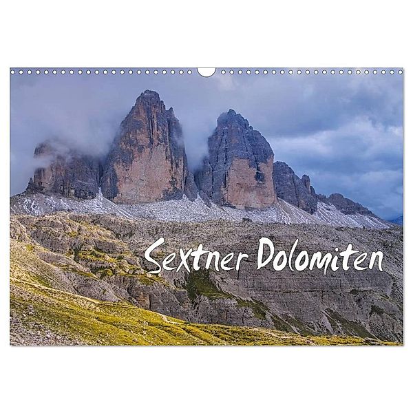 Sextner Dolomiten (Wandkalender 2024 DIN A3 quer), CALVENDO Monatskalender, LianeM