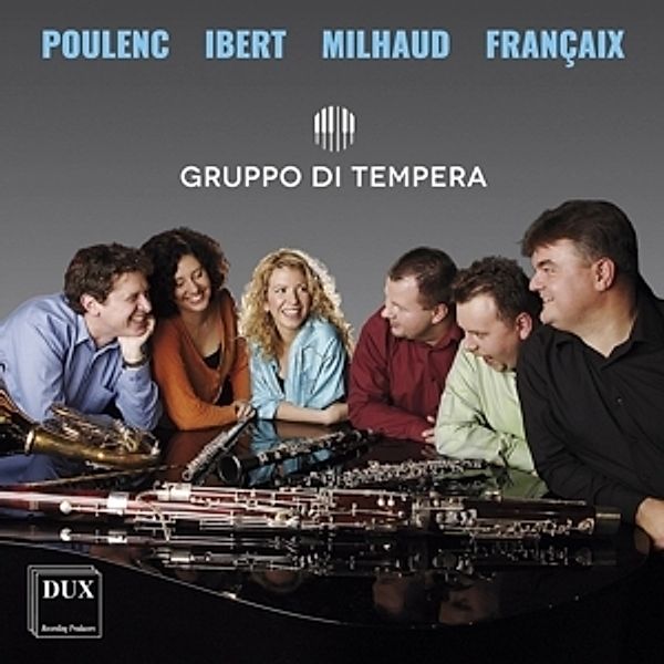 Sextuor Pour Flute/Trois Pieces Breves/+, Gruppo Di Tempera