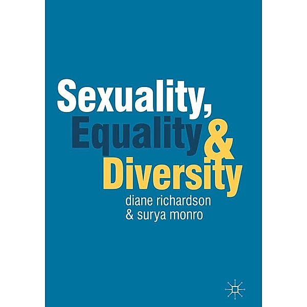 Sexuality, Equality & Diversity, Diane Richardson, Surya Monro