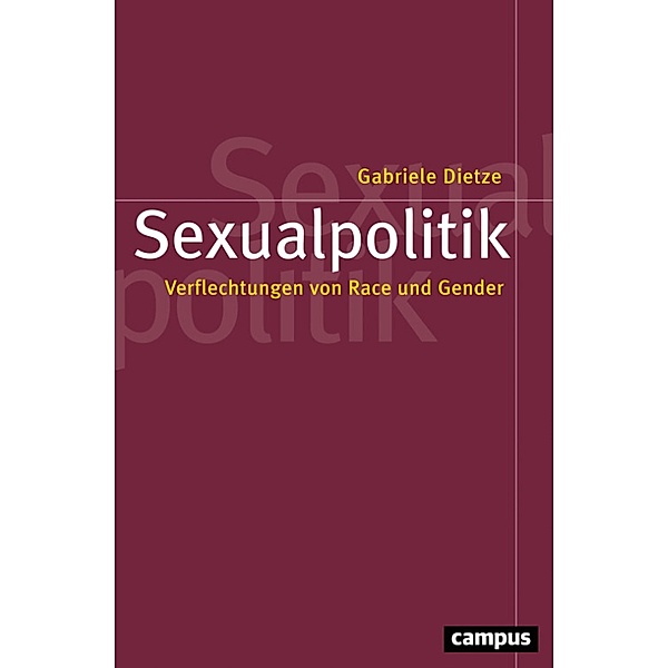 Sexualpolitik / Politik der Geschlechterverhältnisse Bd.55, Gabriele Dietze
