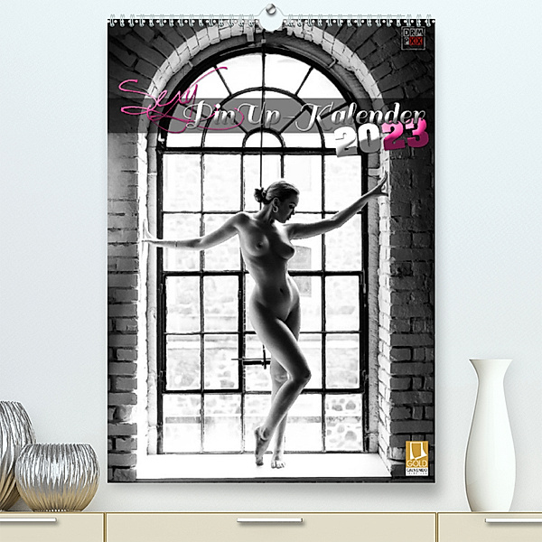 Sexy PinUp-Kalender 2023 (Premium, hochwertiger DIN A2 Wandkalender 2023, Kunstdruck in Hochglanz), DREAMPIXX