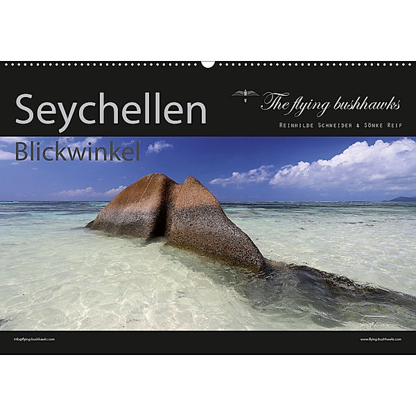 Seychellen Blickwinkel 2020 (Wandkalender 2020 DIN A2 quer), The flying bushhawks