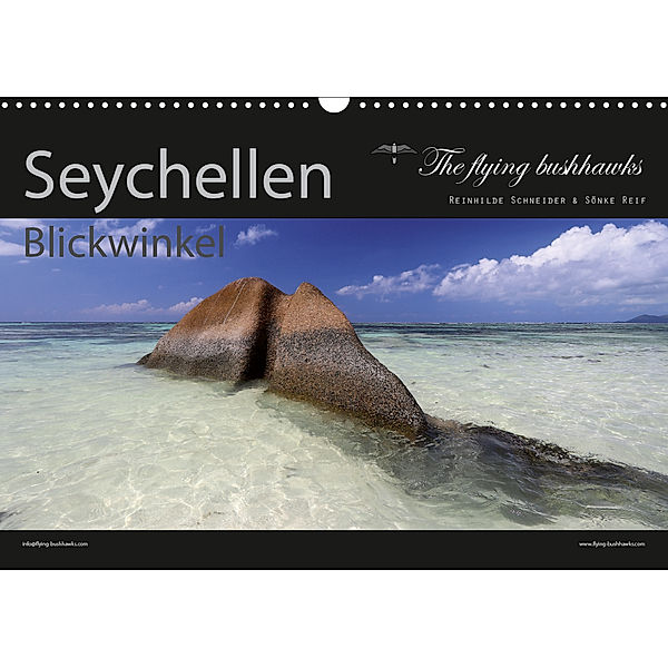 Seychellen Blickwinkel 2020 (Wandkalender 2020 DIN A3 quer), The flying bushhawks