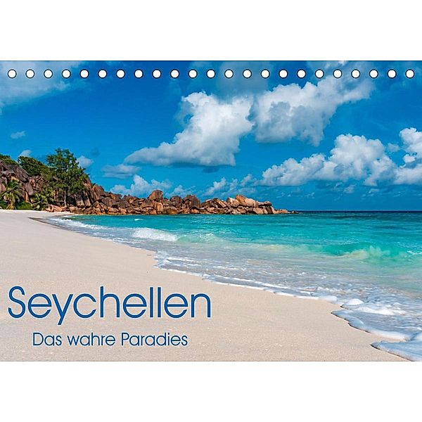 Seychellen - Das wahre Paradies (Tischkalender 2023 DIN A5 quer), Julia Zabolotny