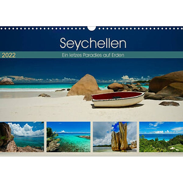 Seychellen - Ein letztes Paradies auf Erden (Wandkalender 2022 DIN A3 quer), Marcel René Grossmann