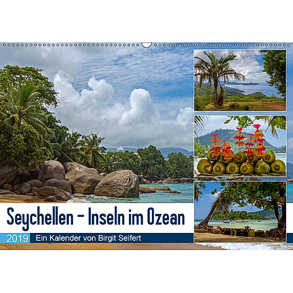 Seychellen - Inseln im Ozean (Wandkalender 2019 DIN A2 quer), Birgit Harriette Seifert
