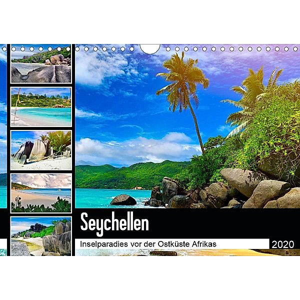 Seychellen - Inselparadies vor der Ostküste Afrikas (Wandkalender 2020 DIN A4 quer), Alexandra Goldbach